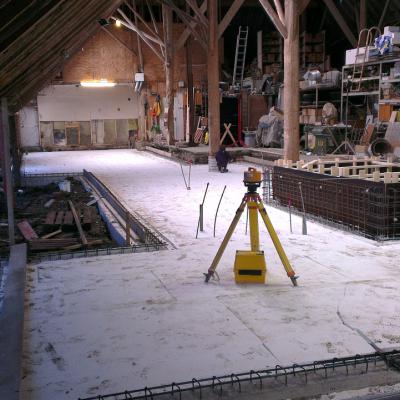 Gestorte fundering