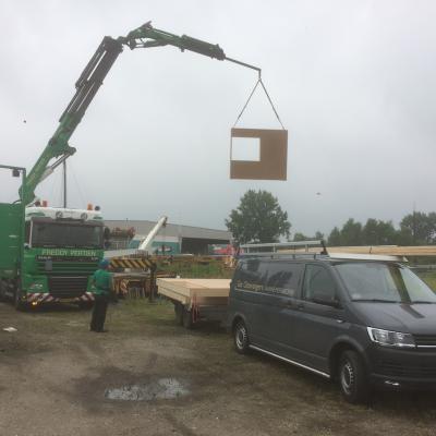 Nieuw te bouwen woonark