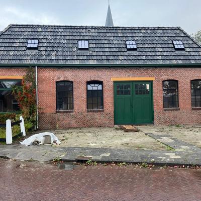 Voorgevel gereed